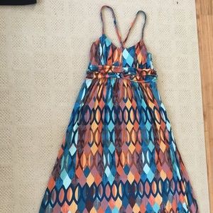 Anthropologie maxi dress